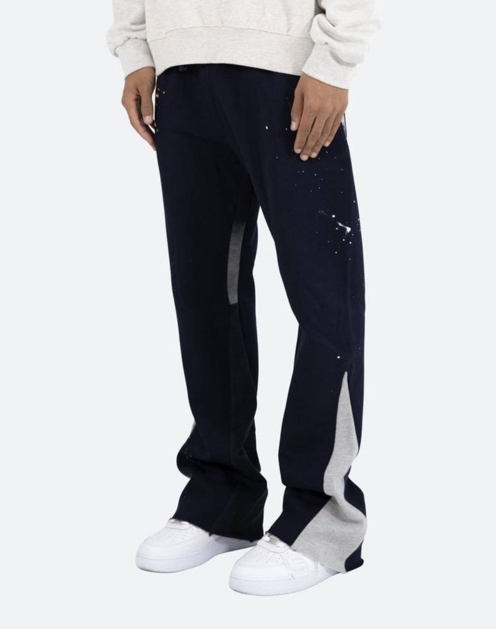 flared fleece joggers